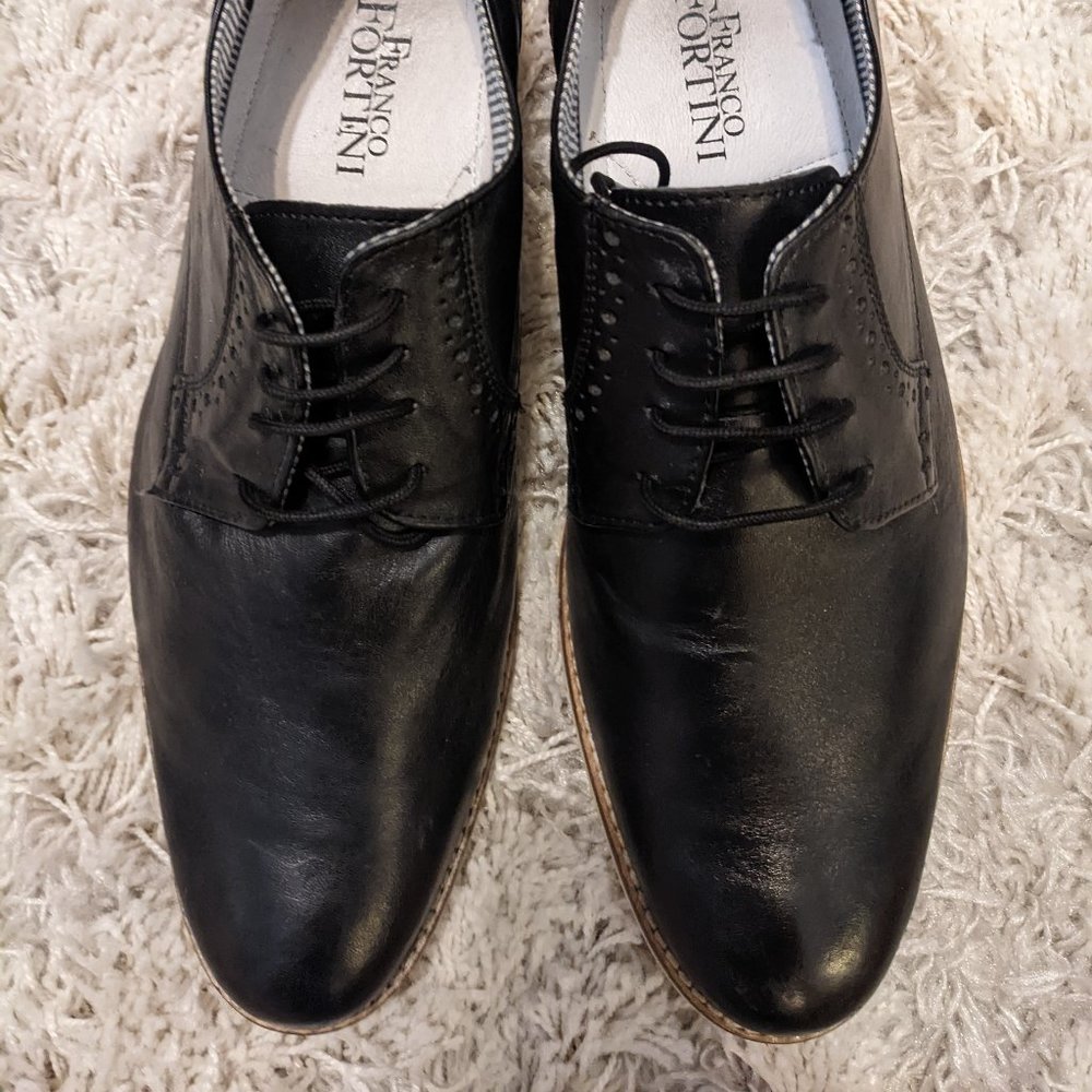 Franco Fortnite black dress shoes